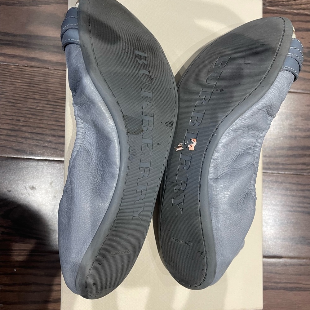 Burberry Haymarket Ballerina Flats - Picture 4 of 10